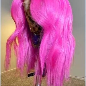 Vibrant Pink Women's Wig MADE CUSTOM FOR YOUR PERFECT FIT